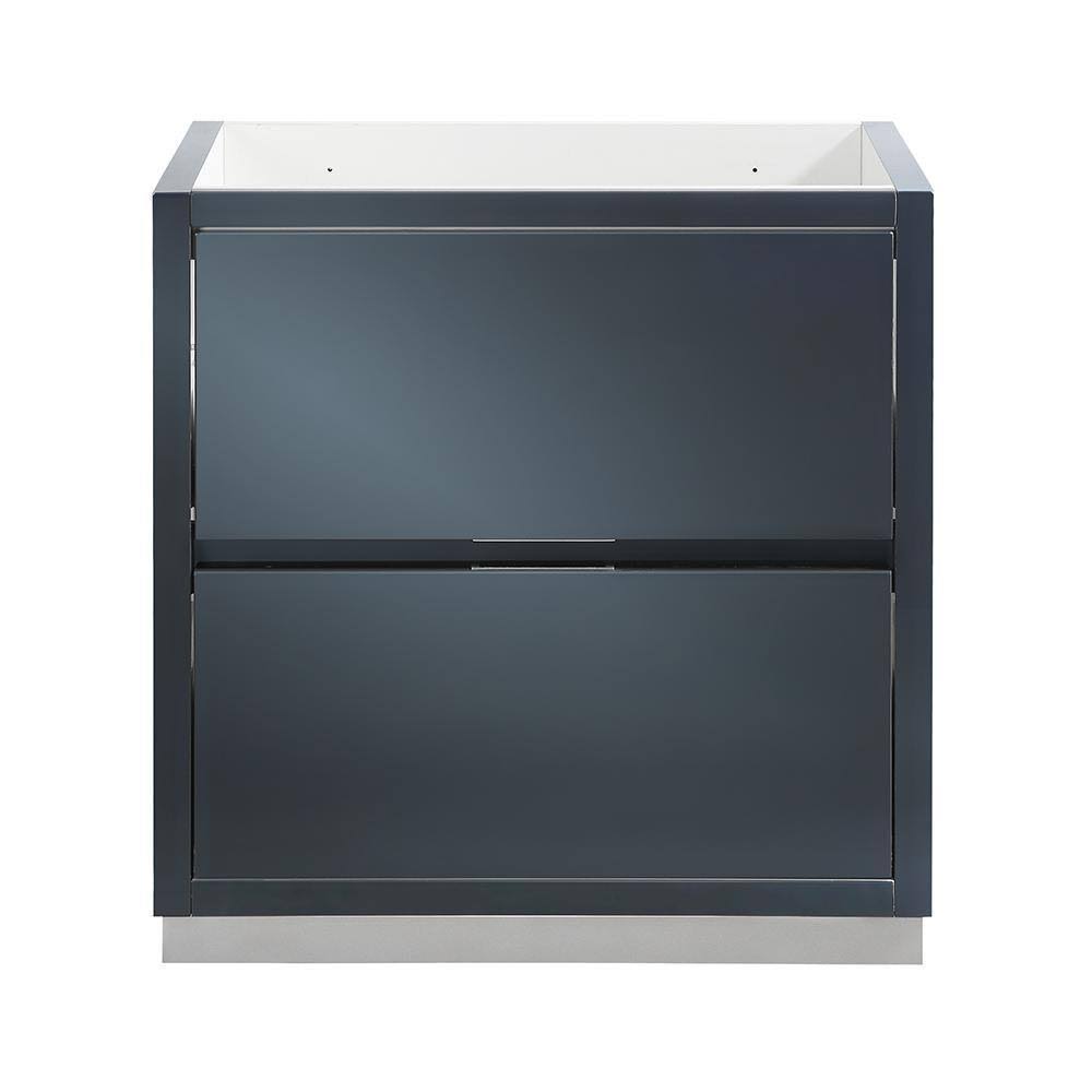 Dark Slate Gray Free Standing Bathroom Cabinet S481