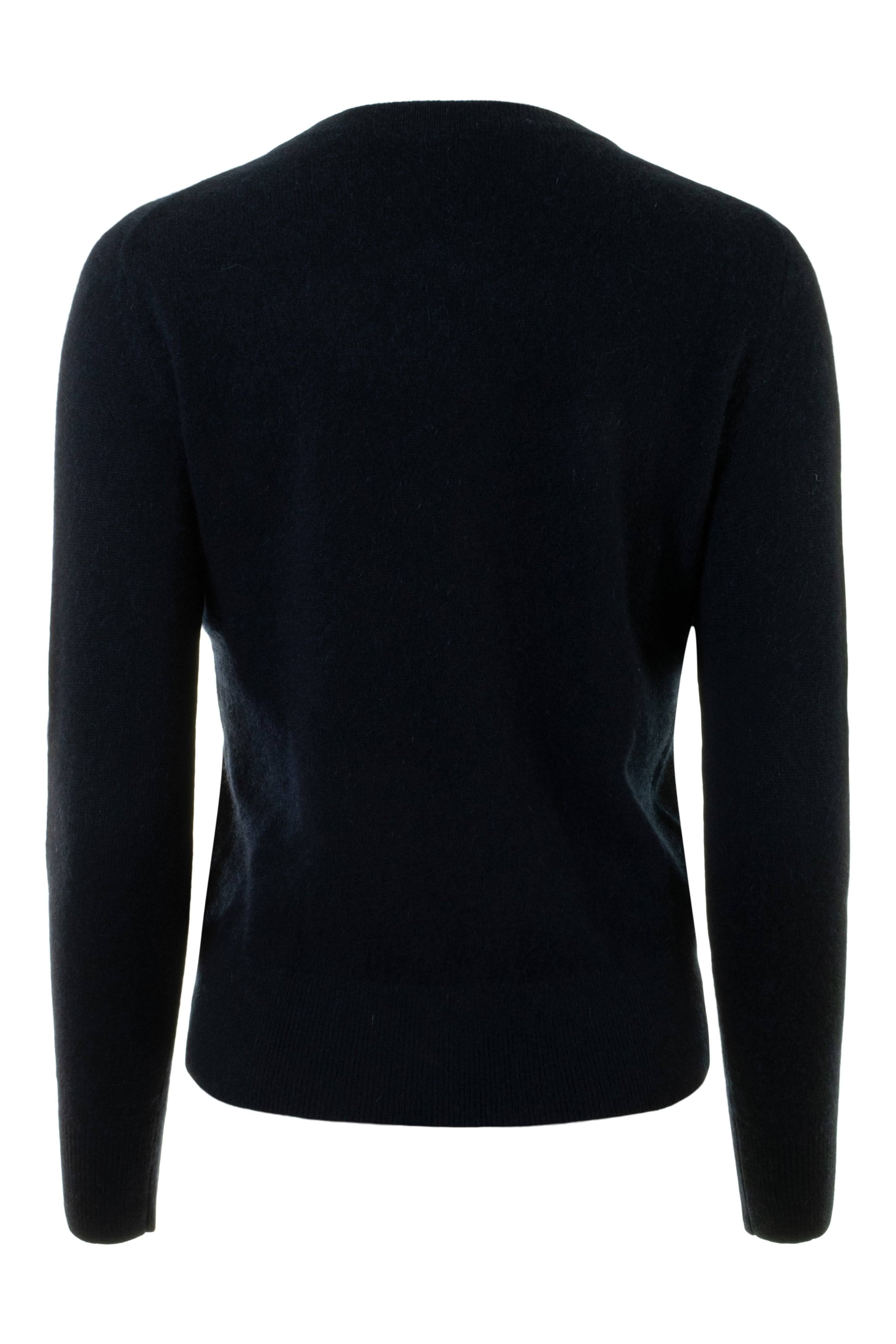 Misty Grey Heather Cashmere Crewneck K942525