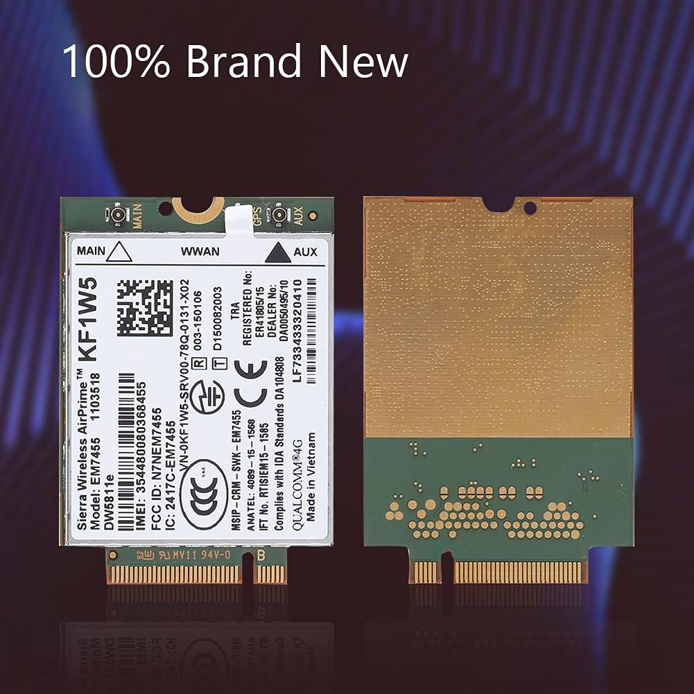 4G LTE WWAN NGFF Card Module Pack of 2 E158759