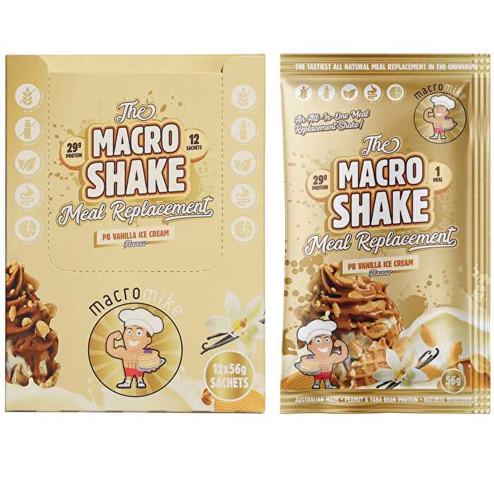 PB Vanilla Ice Cream Meal Replacement Shake 12x56g W50359