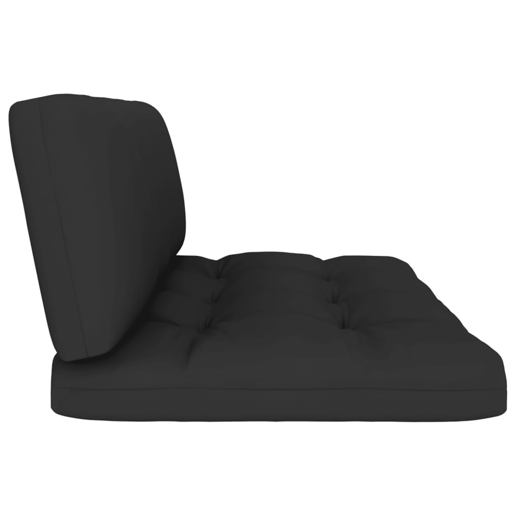 Black Pallet Sofa Cushions 2 pcs C3427