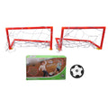 Kids Hover Soccer Ball Toy LED Light 2 Net Indoor Air Floating Football Z3450
