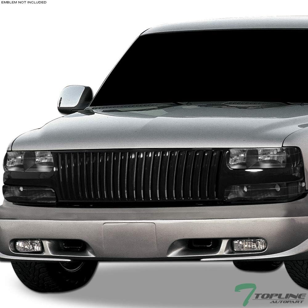 Glossy Black Vertical Front Grille F613