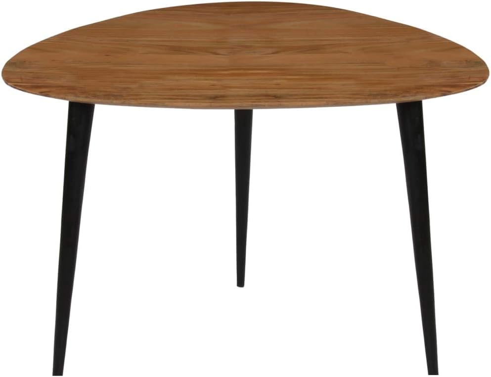 Solid Acacia Wood Coffee Table Set 3 Pieces I5027