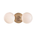 2 Light Bath Bracket, Aged Brass K331562