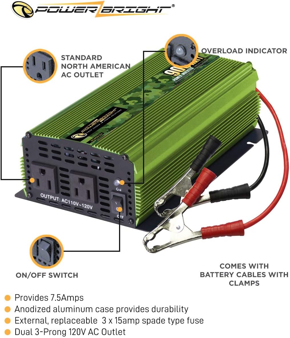 2300 Watt 24V Power Inverter with Dual 110V AC Outlets O3731