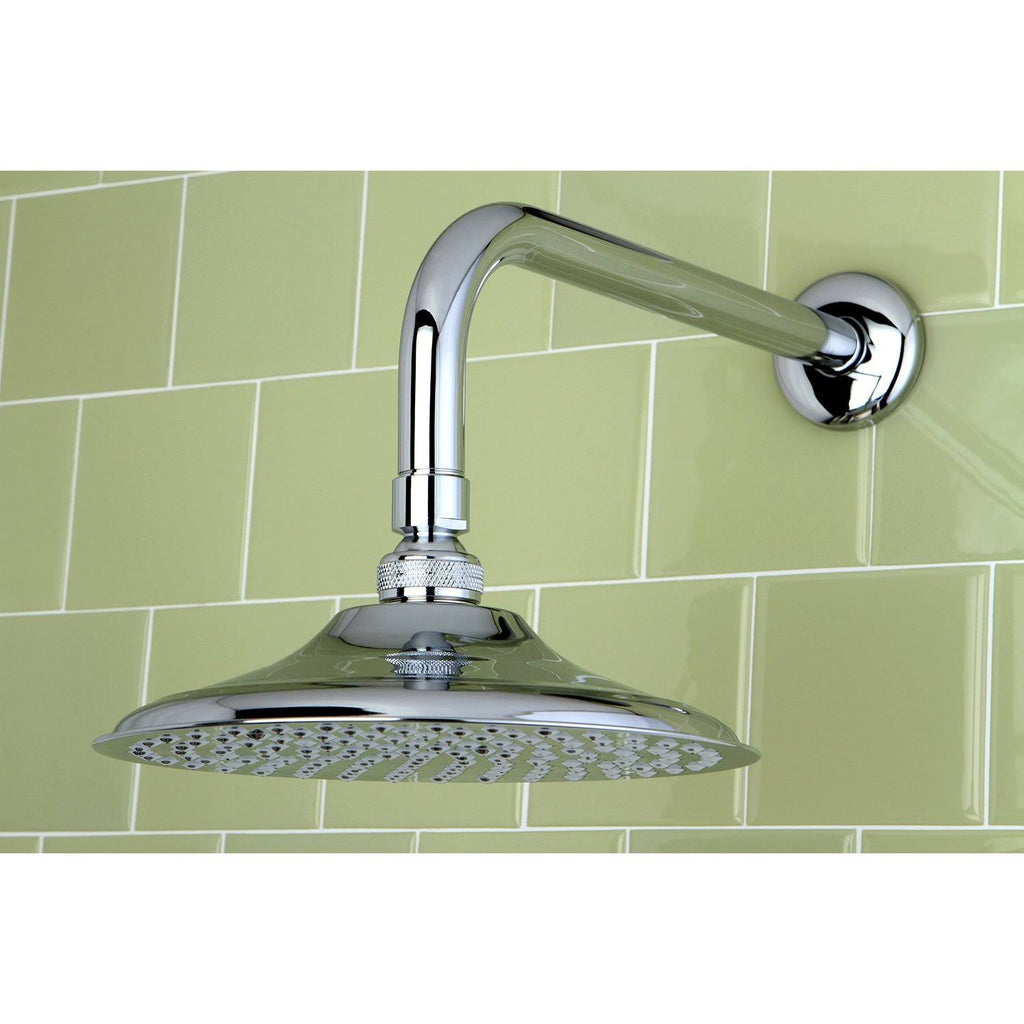 Brushed Nickel 5-1/4-Inch Shower Head with Shower Arm Q667008