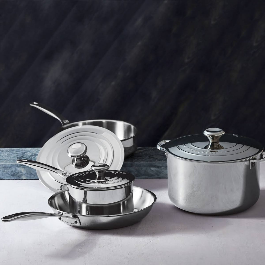 7 Piece Stainless Steel Cookware Set V1458