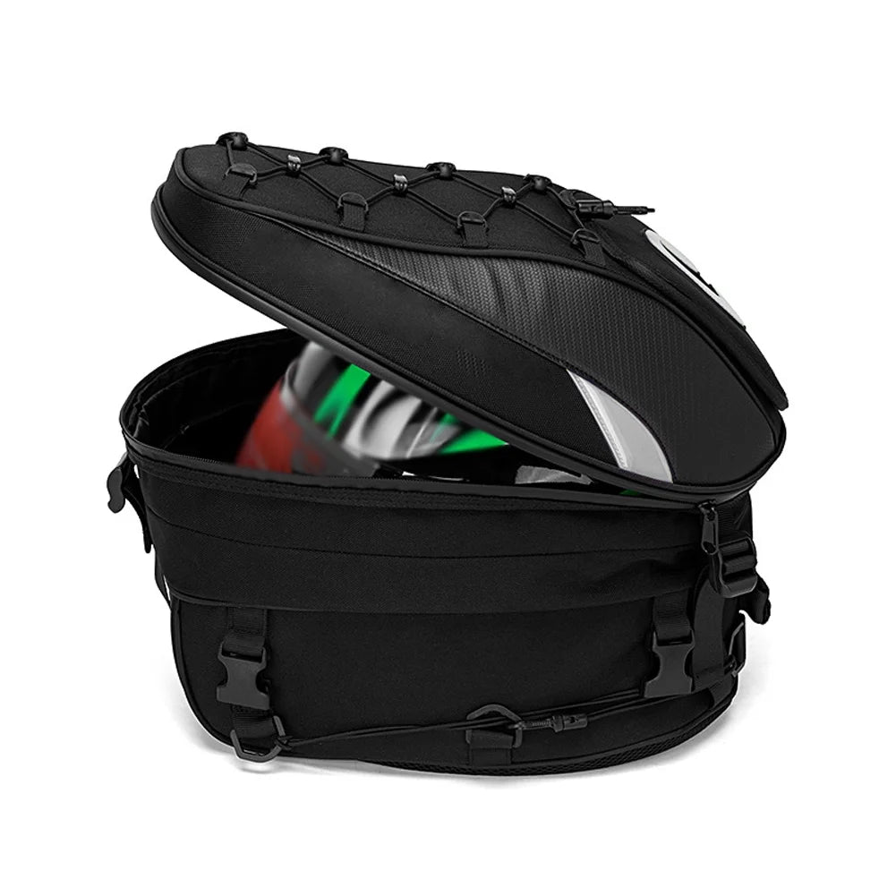 Motorcycle Tail Bag 30L-40L Waterproof Rear Seat Bag N545