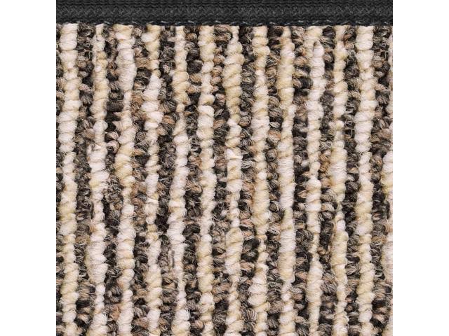 Skid-Resistant Carpet Runner - Black Ripple - 12 ft. x 48 in. E812460