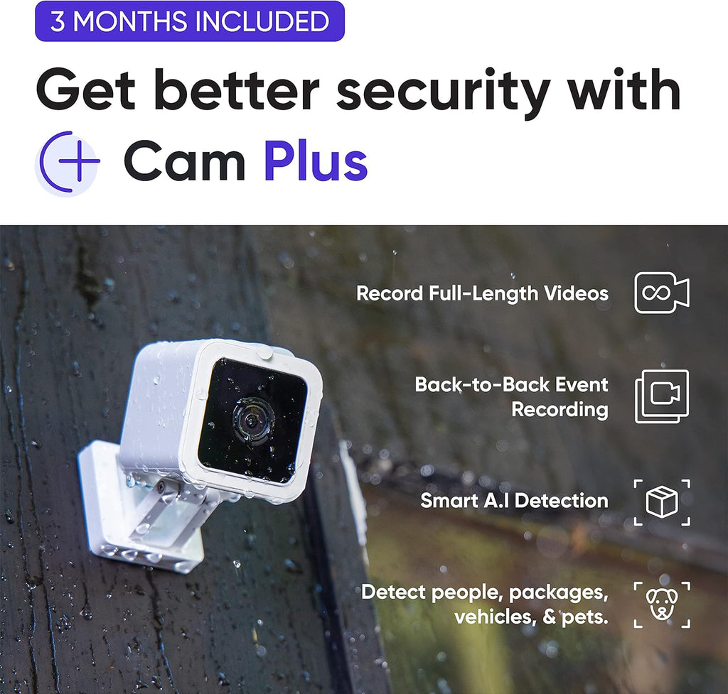 Wyze Cam v3 Wired 1080p HD Indoor/Outdoor Video Camera with Color Night Vision N550