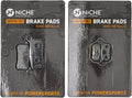 Semi-Metallic Brake Pad Set Pack of 2 Q52262
