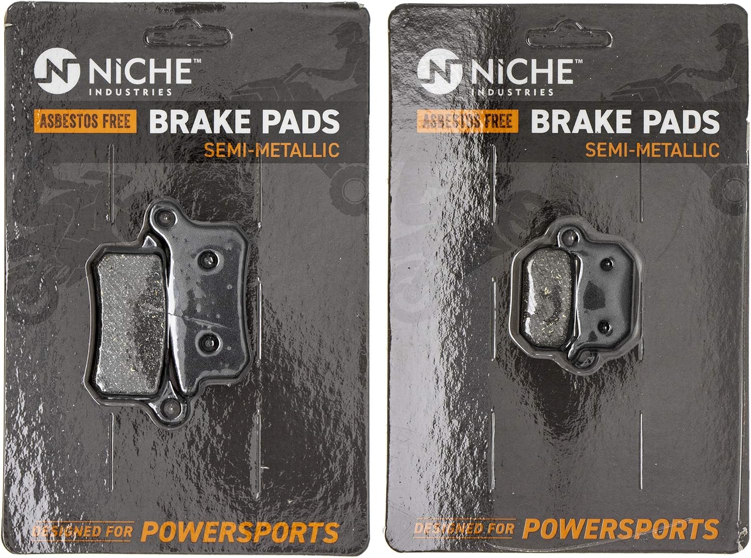Semi-Metallic Brake Pad Set Pack of 2 Q52262