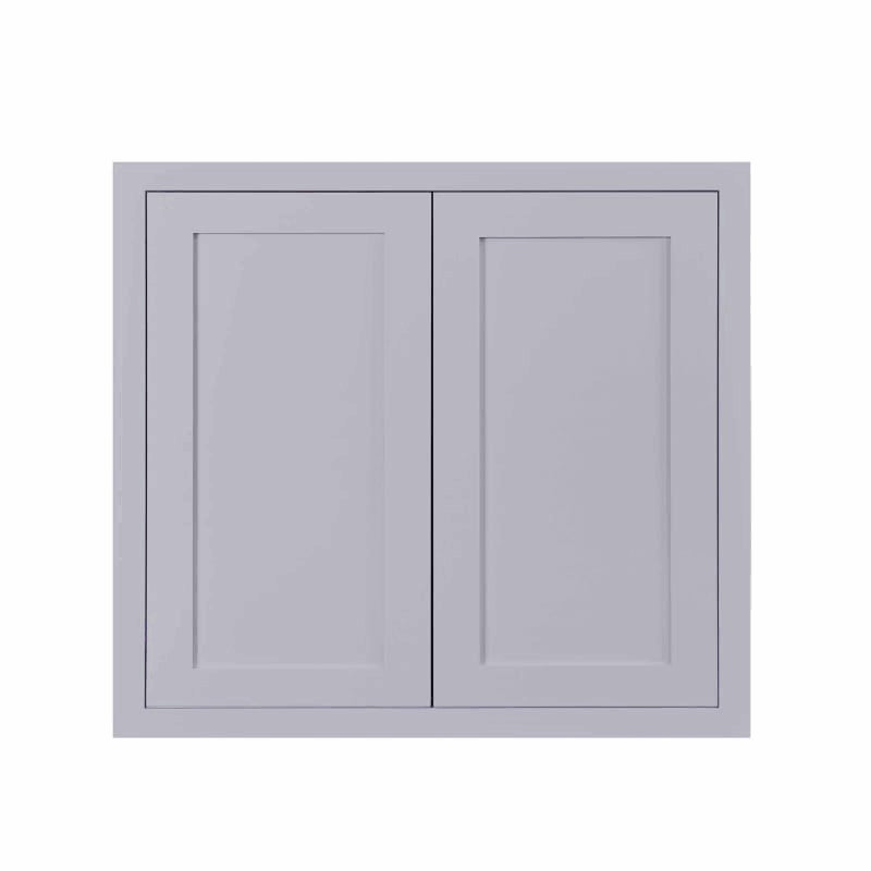 Gray 2 Door Wall Cabinet E295771