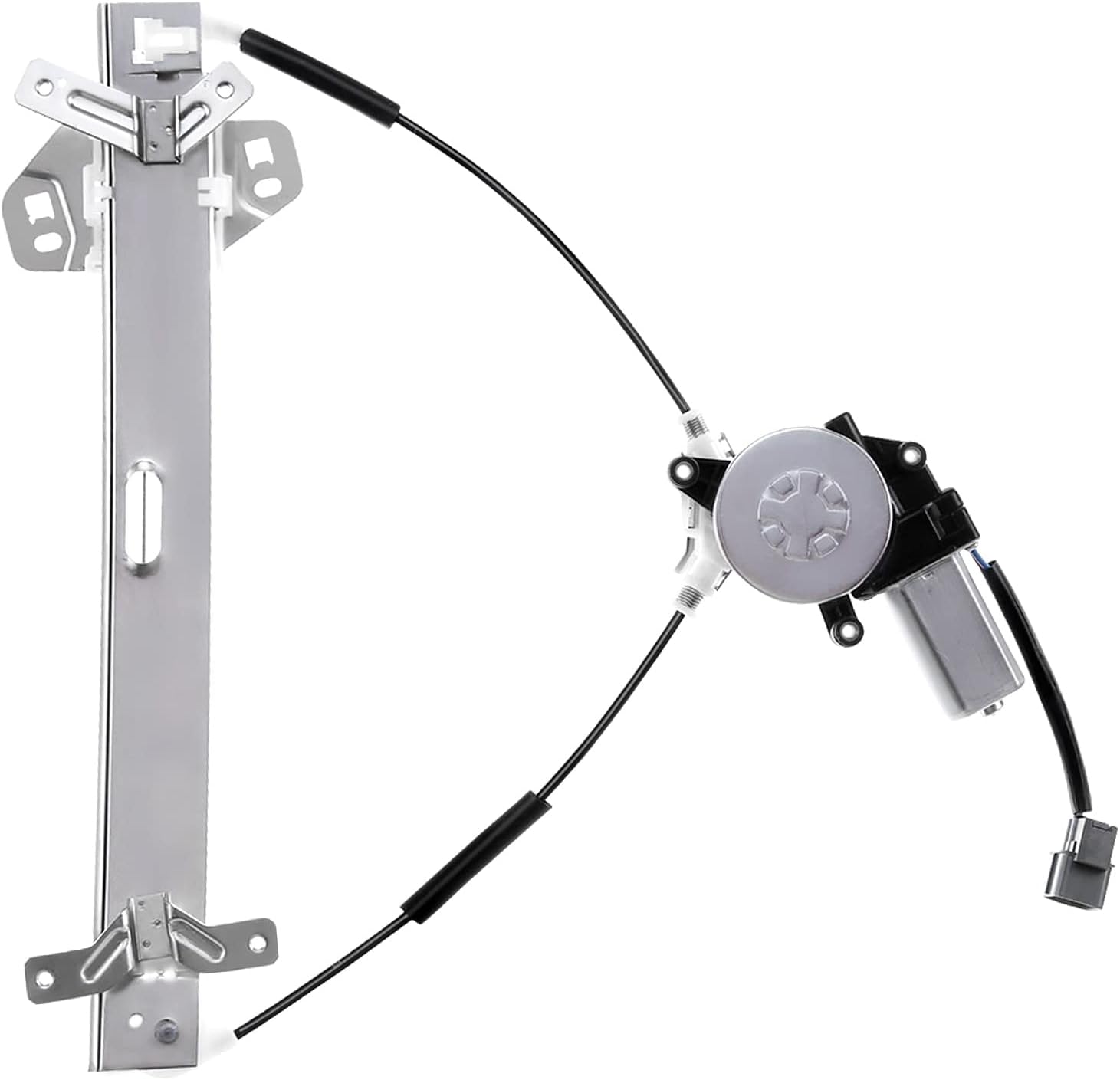 Power Window Regulator with Motor Front Left Driver Side Pack of 2 F8443