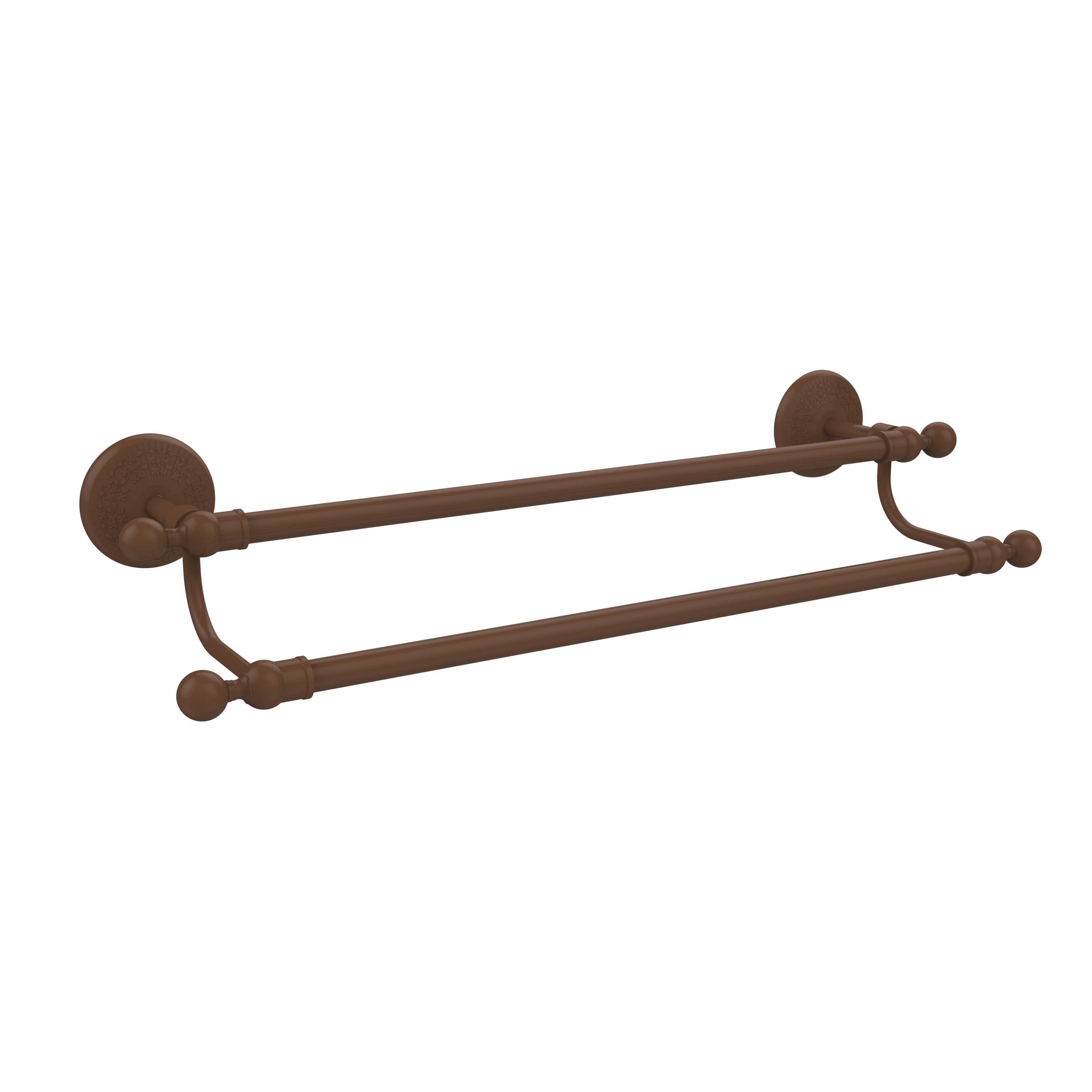 Antique Bronze Double Towel Bar O462