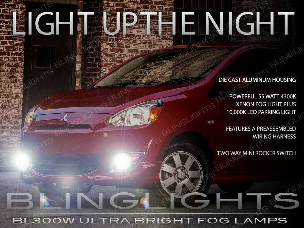 Fog Lights Lamps for 2012-2024 Mitsubishi Mirage W9369
