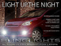 Fog Lights Lamps for 2012-2024 Mitsubishi Mirage W9369