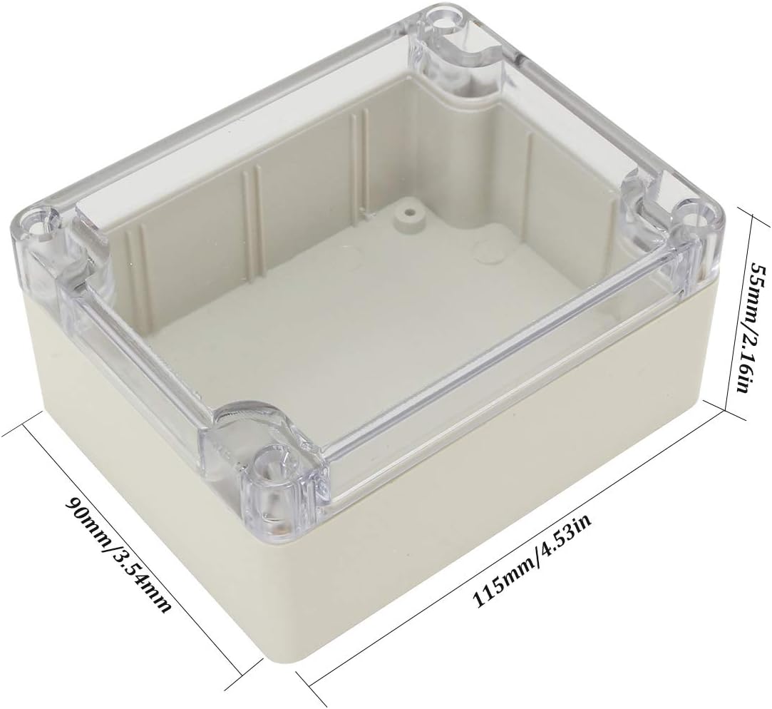 ABS Plastic IP65 Junction Box with Clear Cover W766