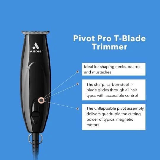Black Pivotmotor Hair Clipper and Beard Trimmer Set Z34779