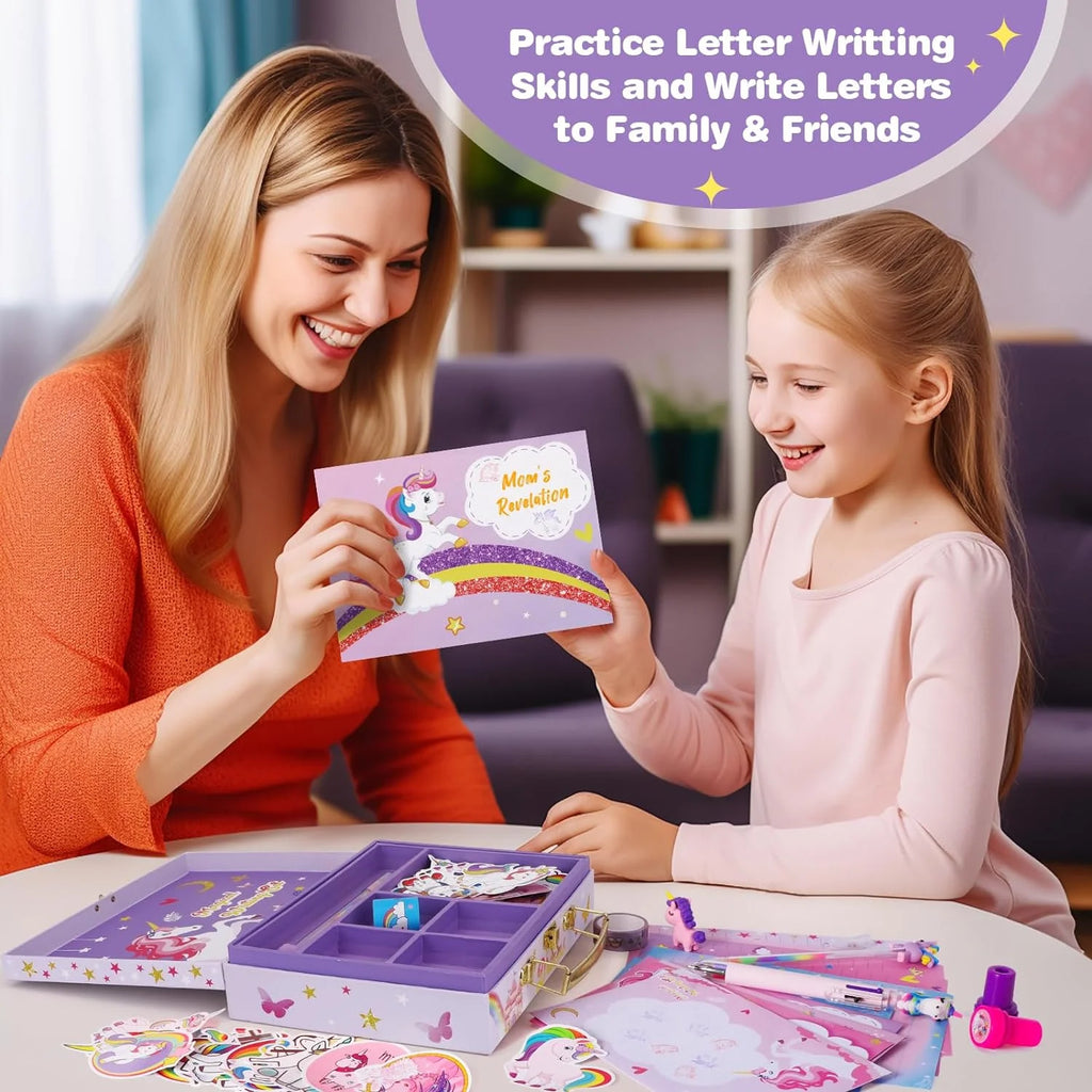 Unicorn Stationary Set with Storage Box C649017