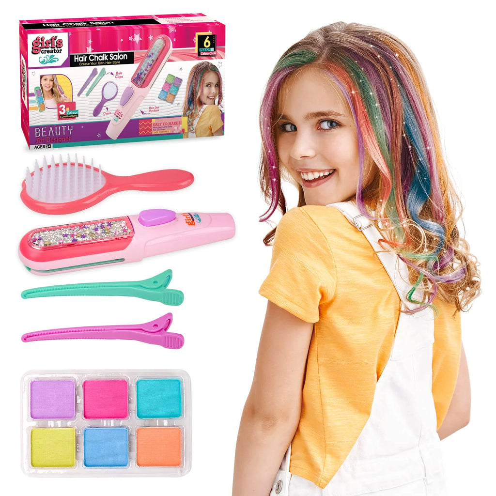 Beaded Hair Braiding Machine Jewellery Kits for Kids E644