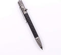 Titanium Tactical Pen with Glass Breaker Tool, Bolt Action Pen in Carbon Fiber barrel M401