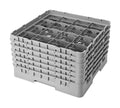 Navy Blue 16 Compartment Full Size Glass Rack L3990