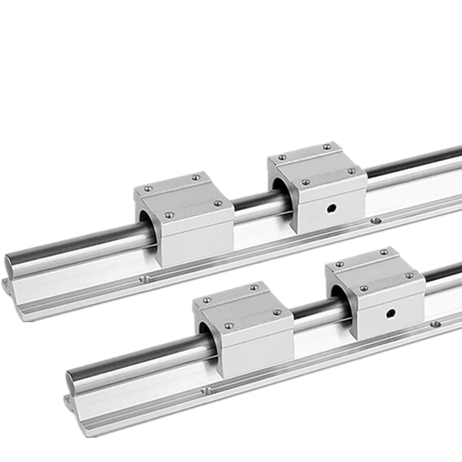 Linear Rail Slide Shaft Rod Guide Kit for 16mm Slotted Bearings T39651