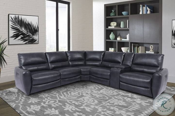 Navy Power Recliner G570672