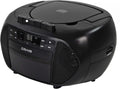CD Boombox with AM/FM Stereo Radio and Cassette Player/Recorder Pack of 2 R309