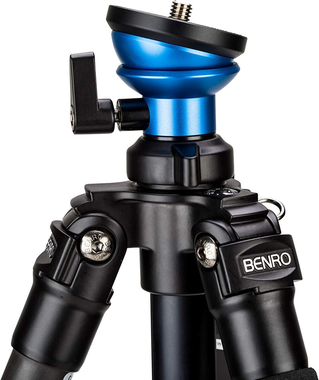Aluminum Video Tripod with Fluid Video Head and Carrying Case G7035