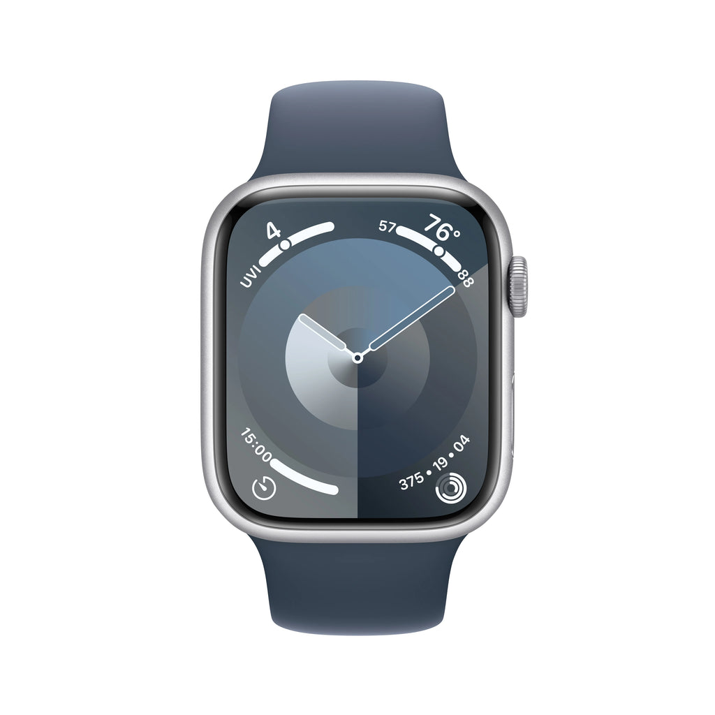 Silver Aluminum Case 45mm Sport Band Fitness Tracker E813