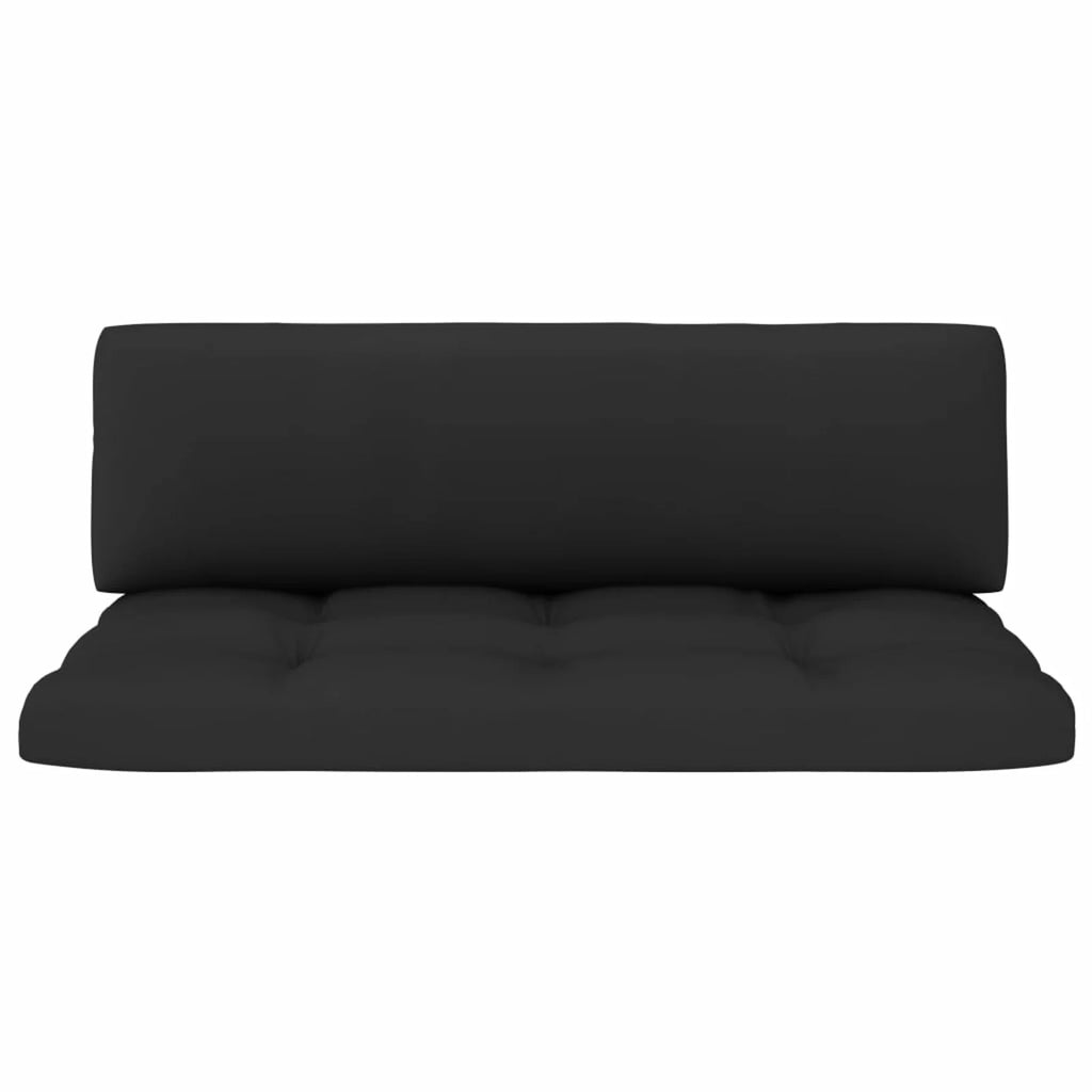 Black Pallet Sofa Cushions 2 pcs C3427