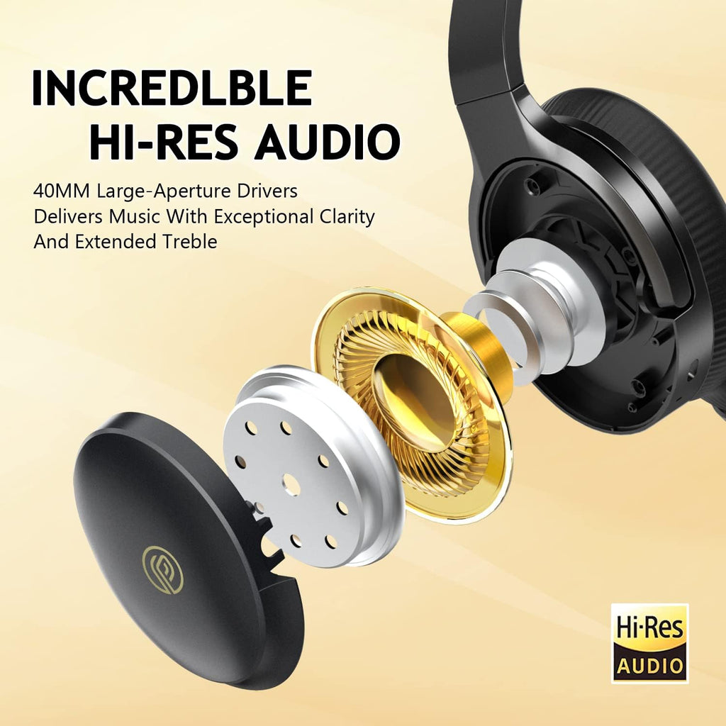Wireless Over-ear Bluetooth Headphones with Microphone, Pack of 2 O998