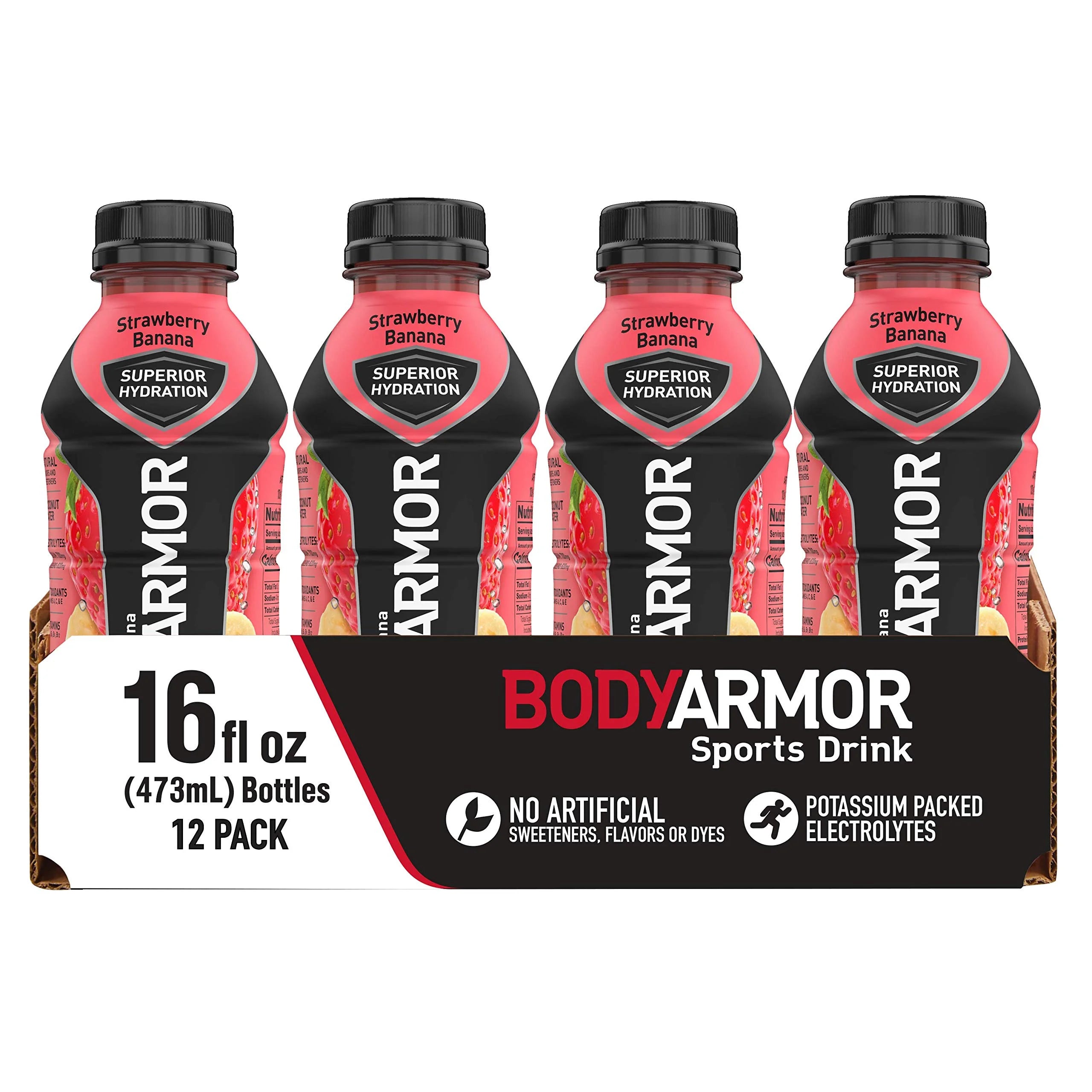 Strawberry Banana Sports Drink, 16 fl oz Z755953