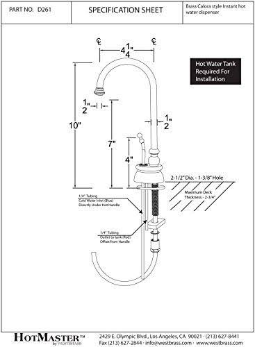 Oil Rubbed Bronze Hot Water Dispenser L3330