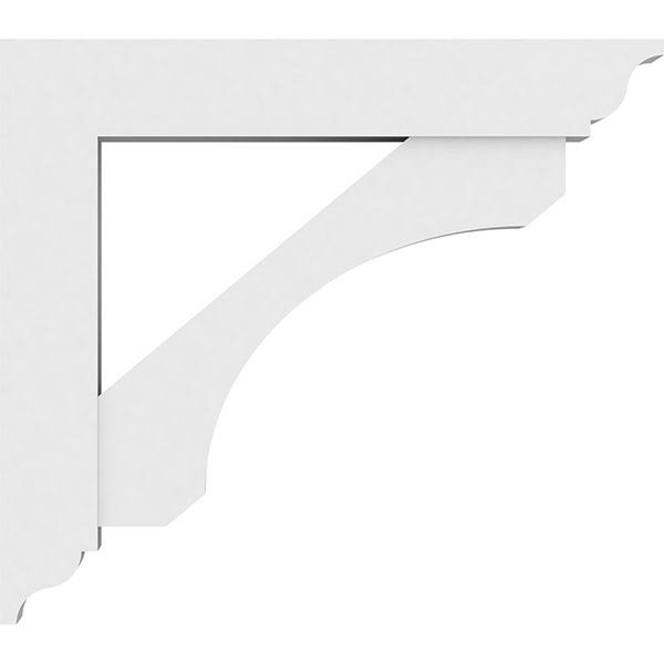 PVC Bracket with Traditional Ends F26327