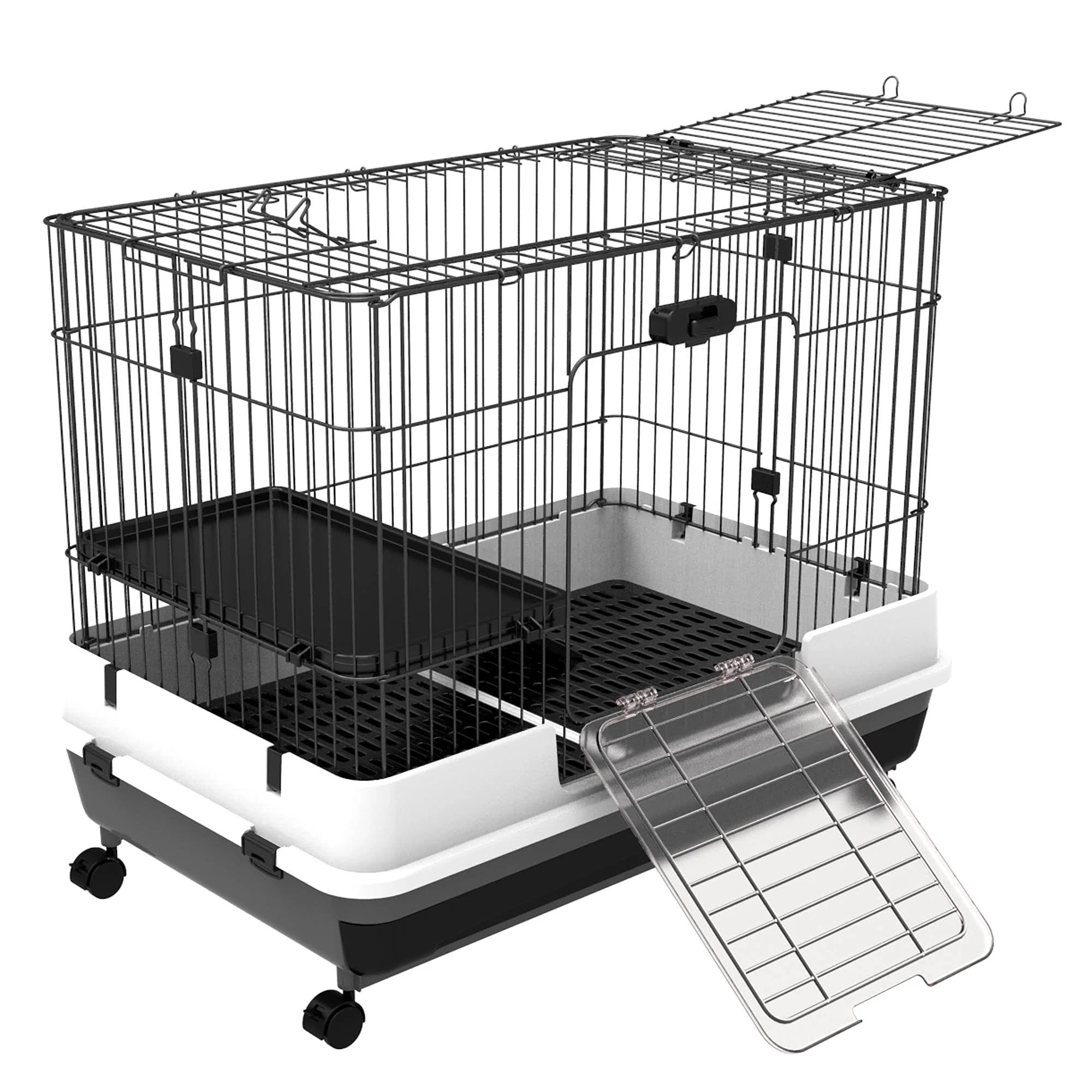 Indoor Rabbit Cage with Wheels K220