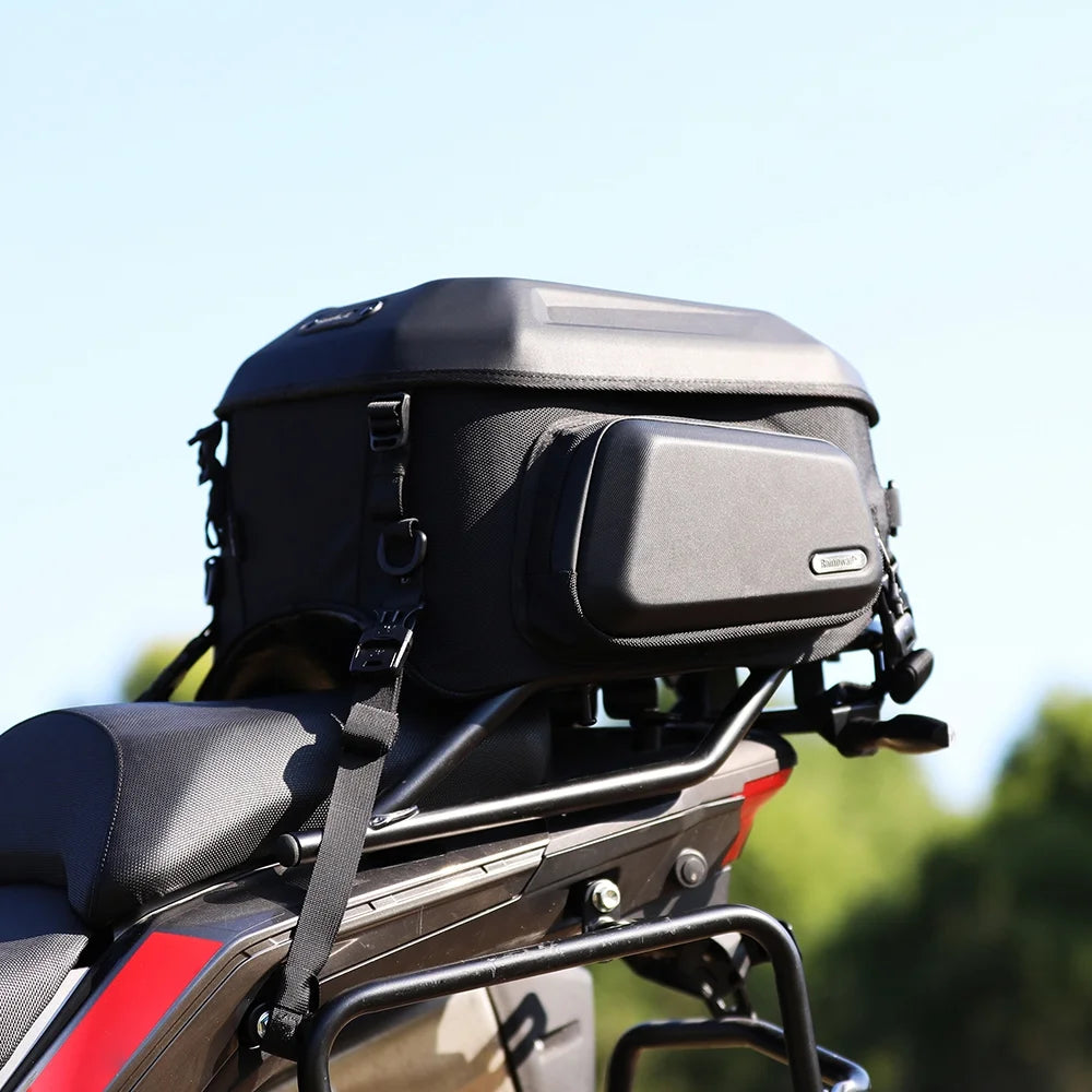 Expandable Motorcycle Rearseat Bag 23-35L D974