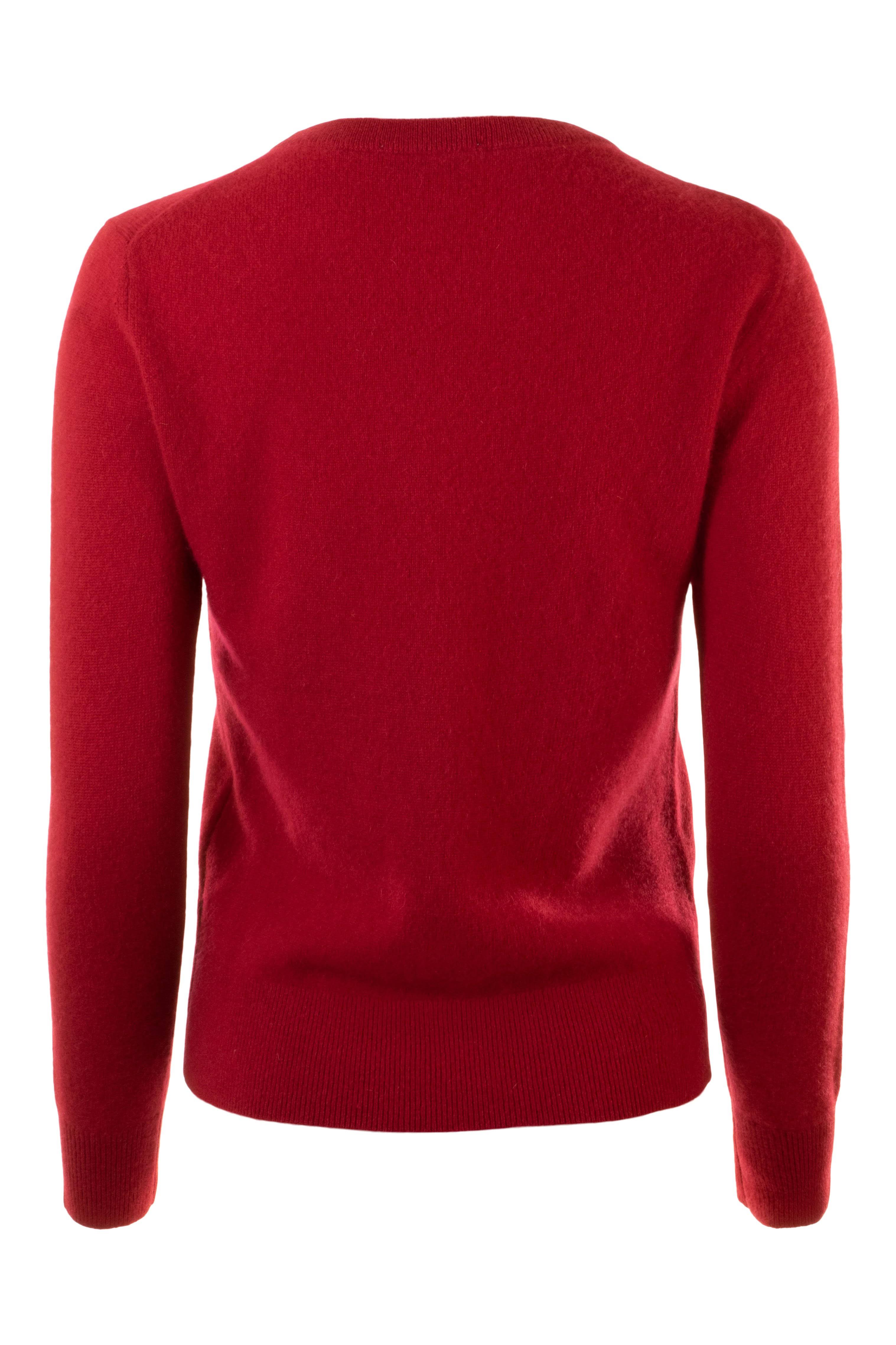 Misty Grey Heather Cashmere Crewneck K942525