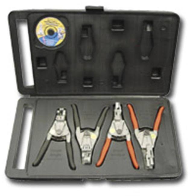 4 Piece Quick Release Pliers Set P3734