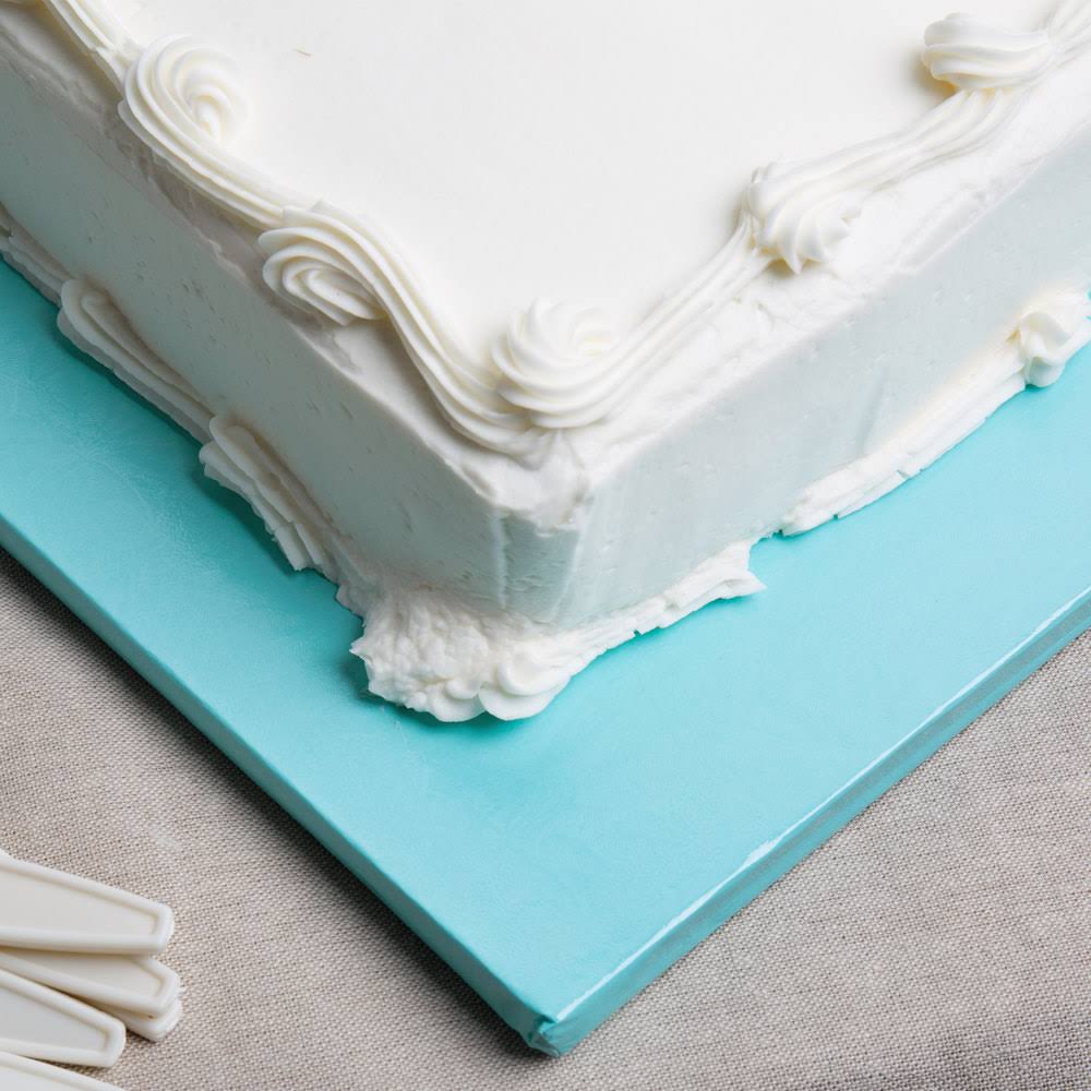 14x22 Blue Square Cake Drum - 12/Case O669