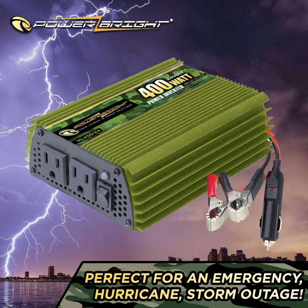 2300 Watt 24V Power Inverter with Dual 110V AC Outlets O3731