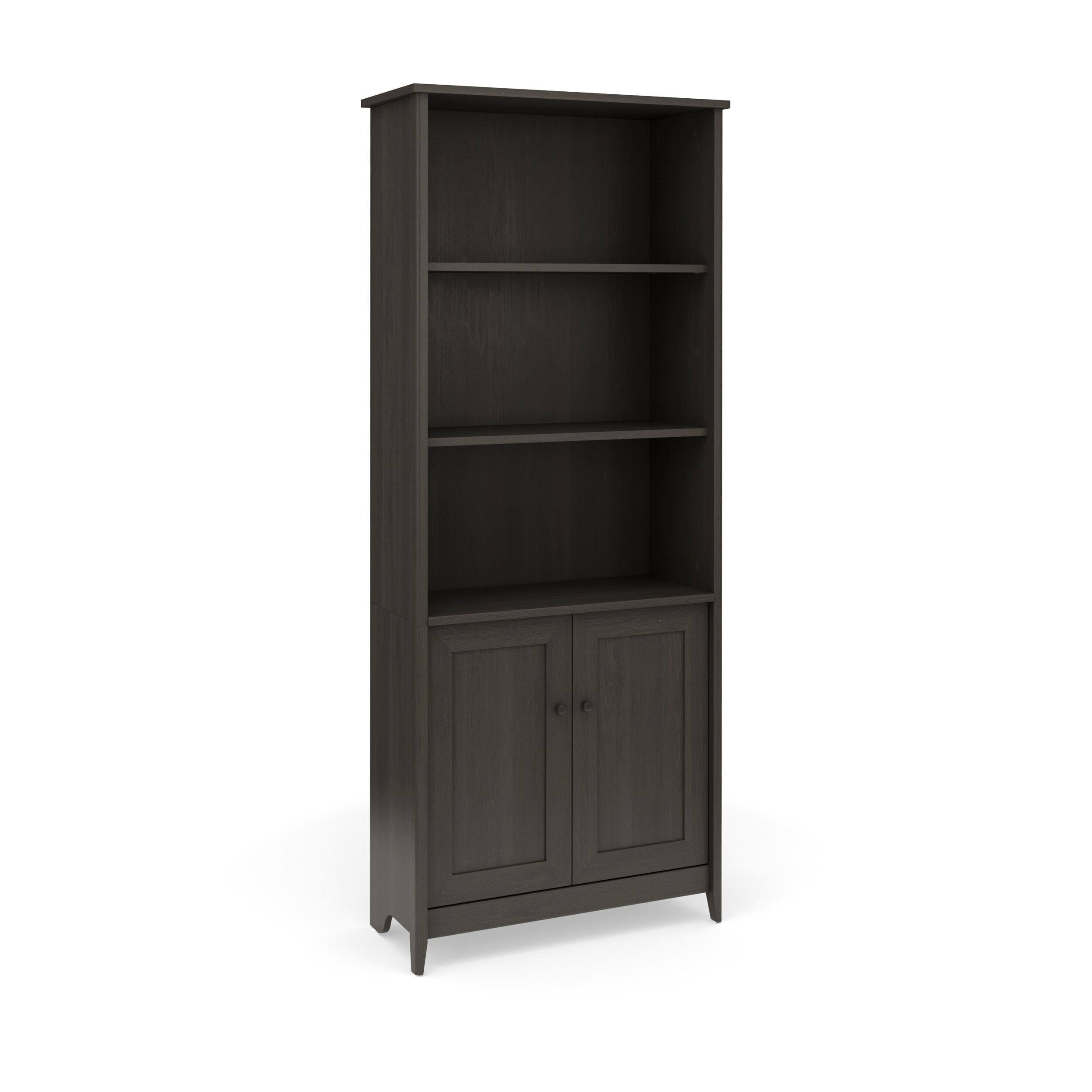 Vintage Walnut Bookcase Y6273