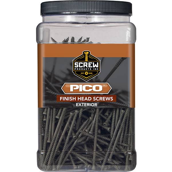 1-5/8x22 Finish Screws with White Head - 5 lbs L9143
