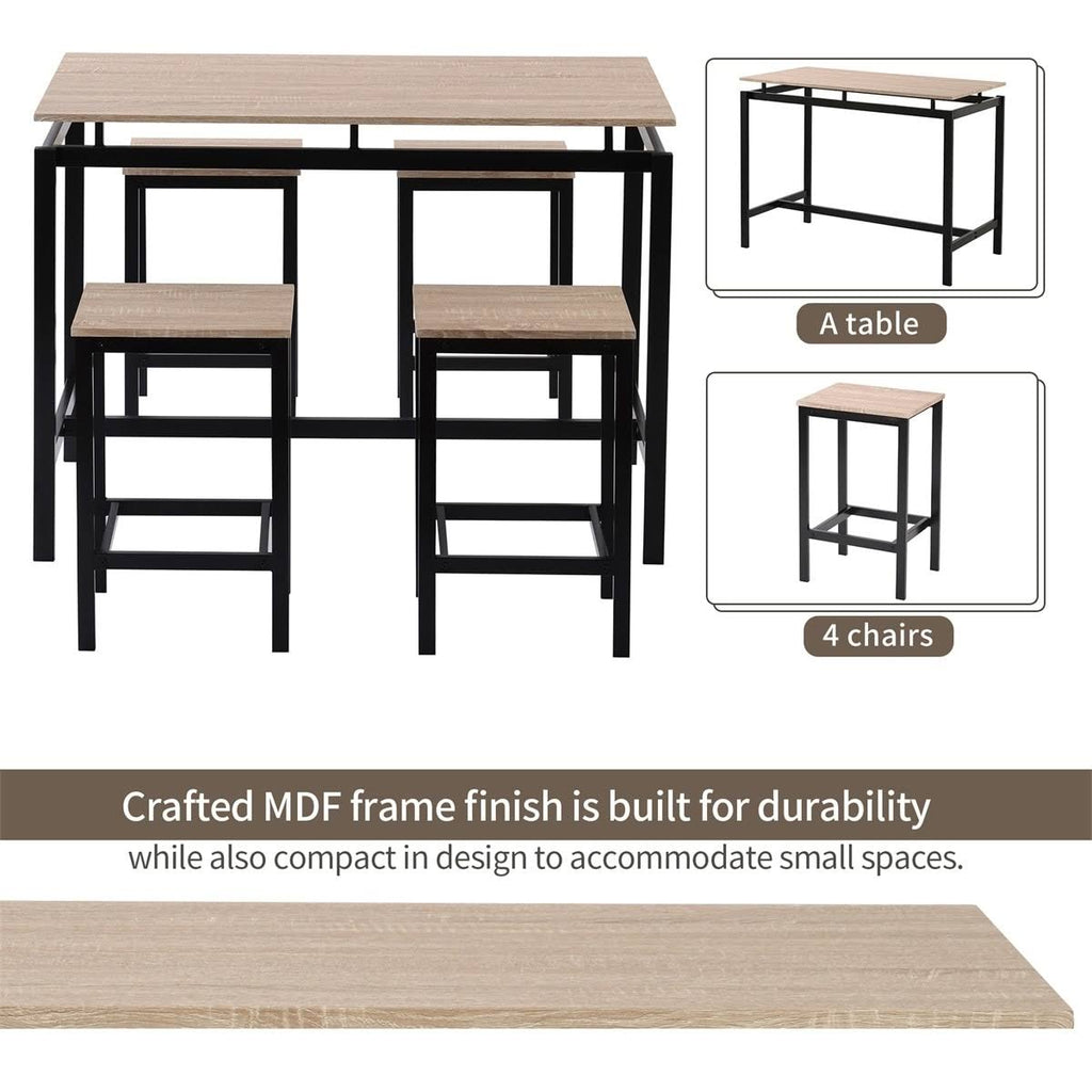5-Piece Kitchen Counter Height Dining Set F926