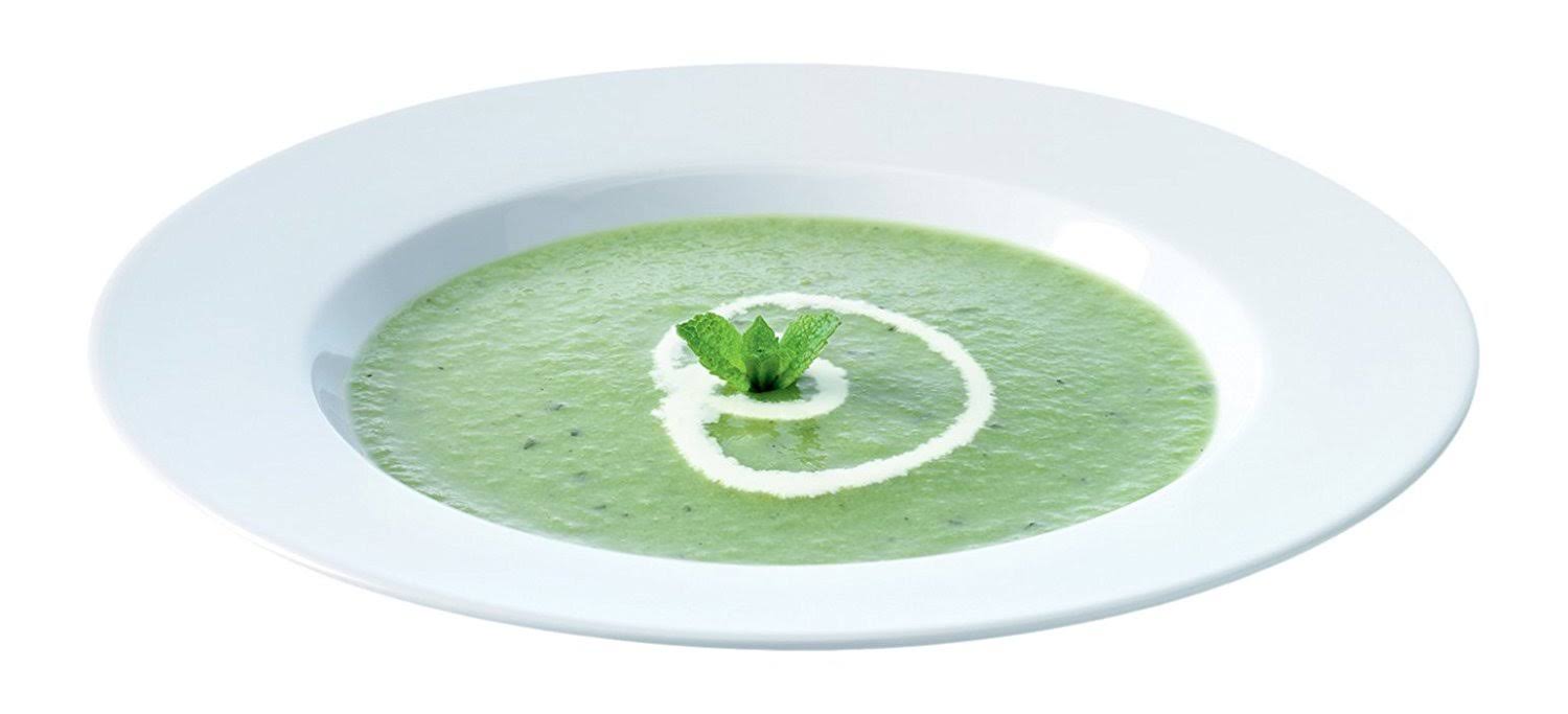 Rimmed Soup/Pasta Plate (4 Pack), 9.8x22 U705