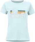 Women's Coastal Tee Corydalis Blue Heather Size XS P388