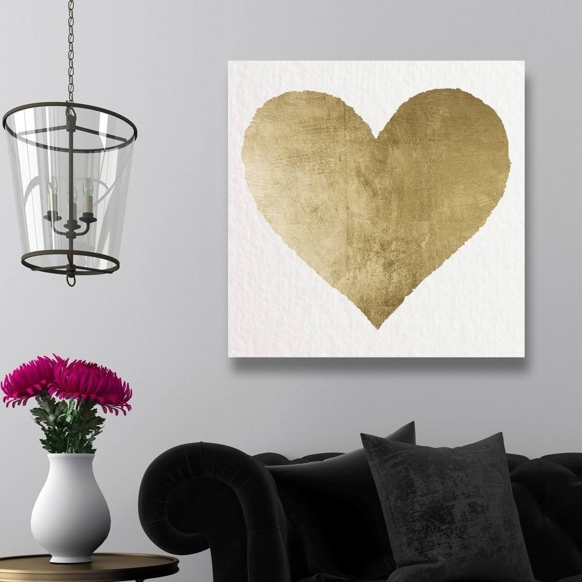 Gold Canvas Art (20 x 20) V760